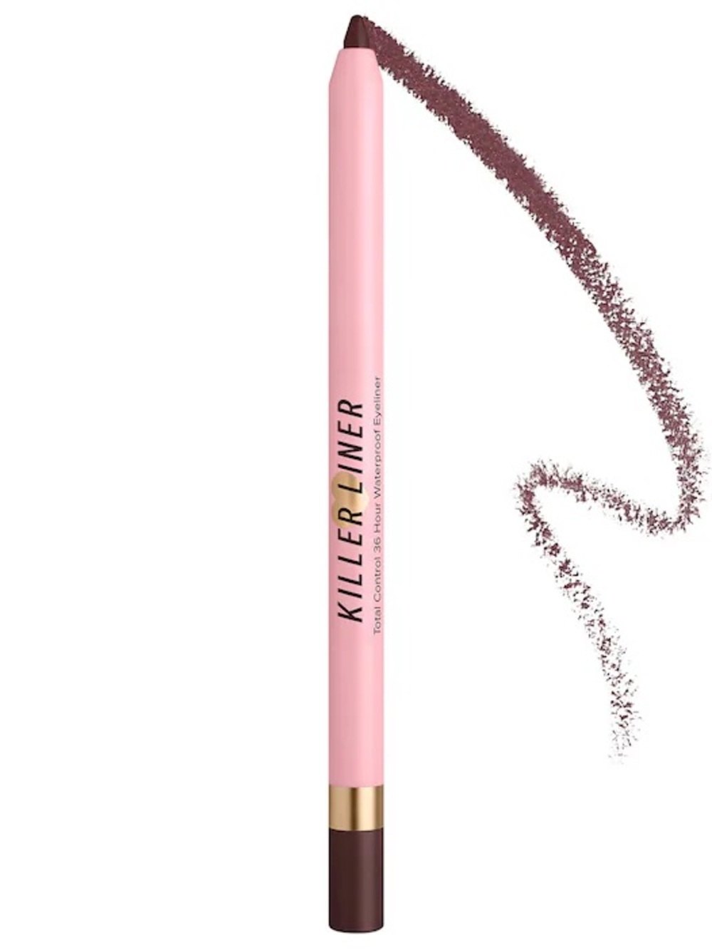 NEW 2 Too Faced Killer Liner 36 Hour Waterproof Gel Eyeliner, Caramel